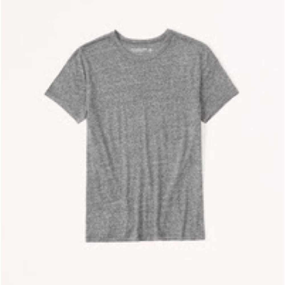 Abercrombie & Fitch Gray Crew Neck T-Shirt size M
